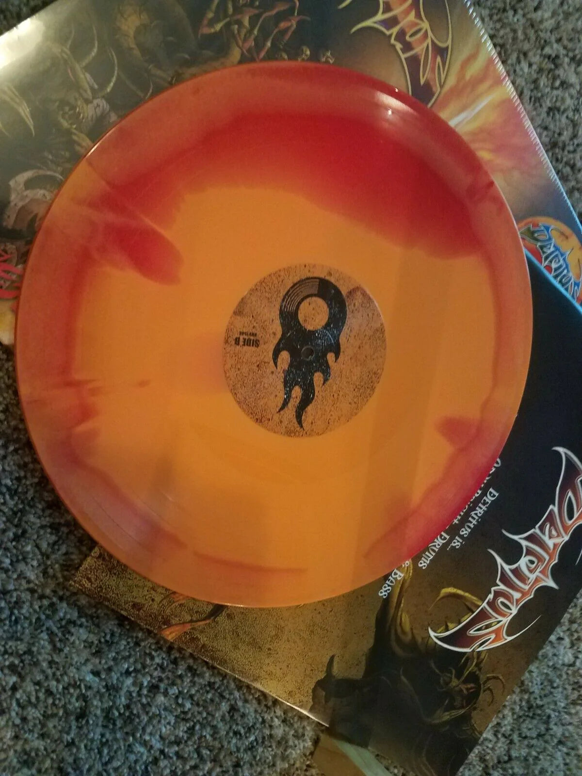 Detritus - Perpetual Defiance 2020 Remaster - 12" LP (Fire Vinyl)