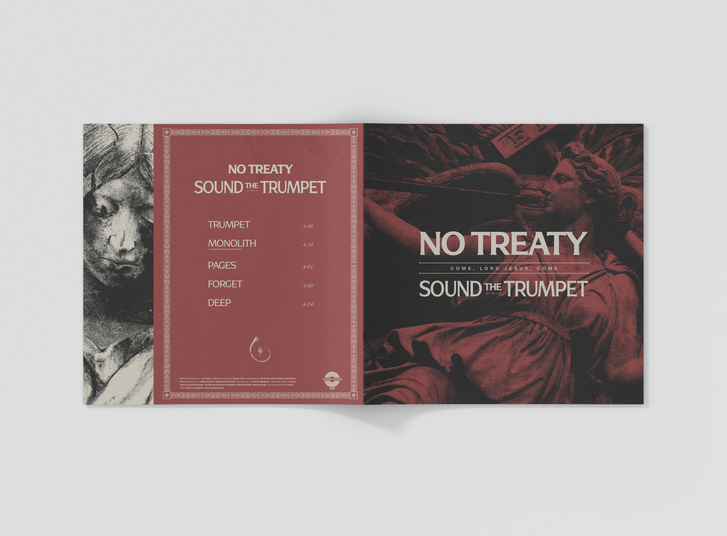 No Treaty - Sound the Trumpet - Deluxe 12" EP