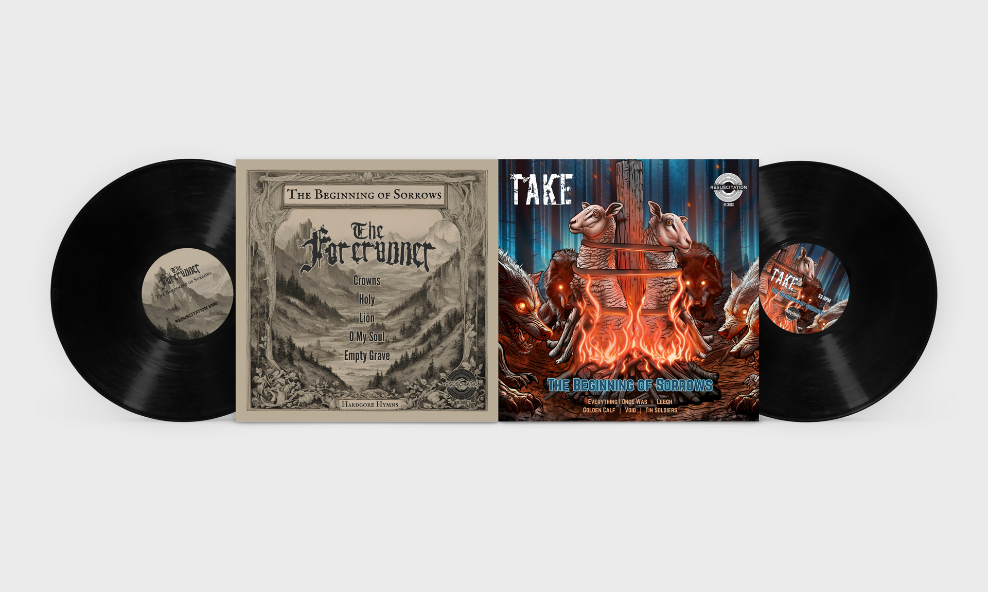 蘭　PROCEEDINGS : ALBUM　of the 12th TAKE / The Forerunner - The Beginning of Sorrows (SPLIT) - Deluxe