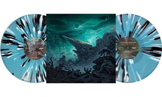 Becoming the Archetype - Children of the Great Extinction - 12” LP (2 × Vinyl, LP, Limited Edition, Electric Blue W/ Black & White Splatter)