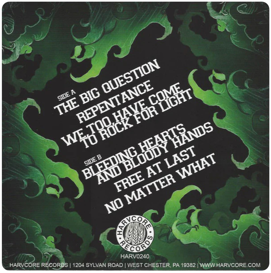 Carrying the Fire - Passed On - 7” EP