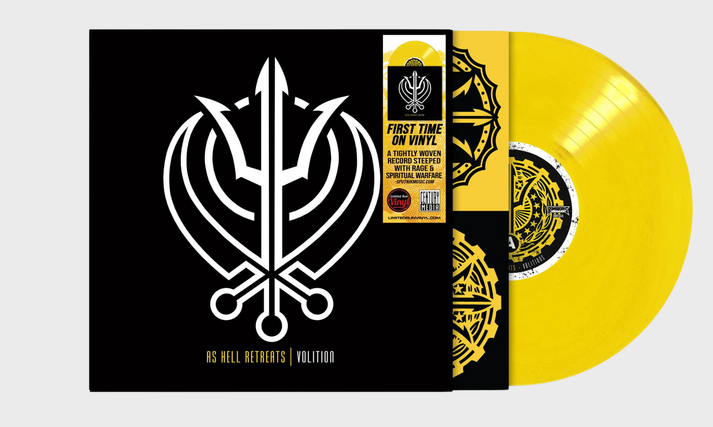 As Hell Retreats - Volition - 12” LP (Yellow)