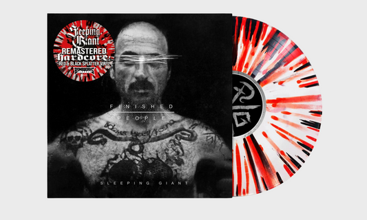 Sleeping Giant - Finished People - 12” LP (Red and Black Splatter)