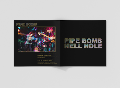 Pipe Bomb - Hell Hole - Deluxe 12" LP (Includes Bonus Track)